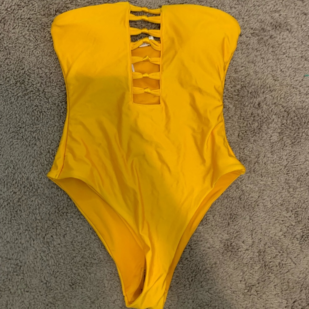 Yellow one piece